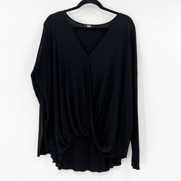 Culture Phit Black Long Sleeve Top L - Picture 2 of 5